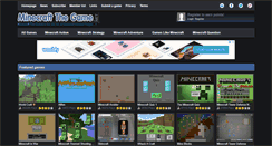 Desktop Screenshot of minecraftthegame.net